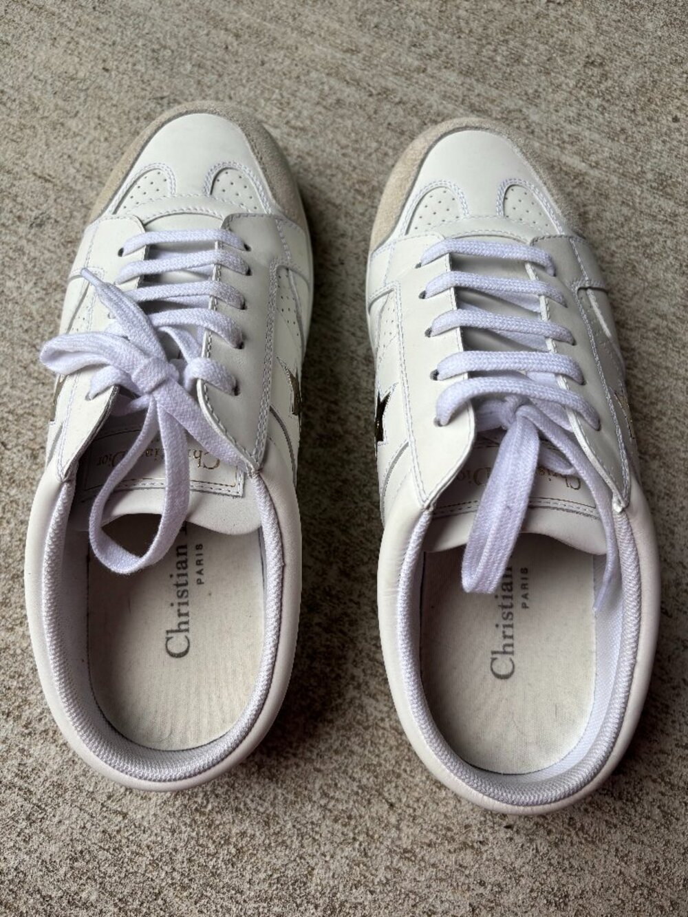 Christian Dior tennis open back tennis shoes